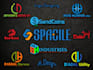 design 3D and 2D logo