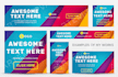 design 6 professional web banners for ads