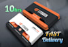 create 2 different business card design with print ready