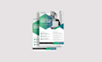 design a professional business flyer or postcard design
