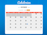 develop a event calendar website like google event