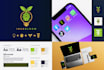 design a custom brand logo, brand identity and brand guidelines