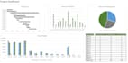 create professional excel spreadsheets, dashboards, formulas and monthly reports