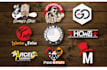 design modern website brand logo