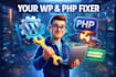 fix PHP fatal errors and complex wordpress bugs in 24 hours