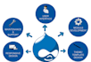 work on drupal development