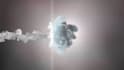 create an eyecatching particles smoke fire intro,outro 3d
