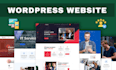 design your landing page or wordpress website with elementor pro