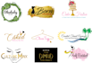 do a beautiful logo in watercolor and in handmade styles for your brand
