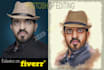 change photo into oil painting style