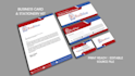 design professional business card, letterhead and stationery