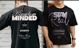 create minimalist typography and custom t shirt design