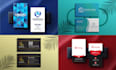 design a professional business card and complete stationery set