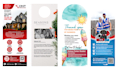 design business card, door hanger, flyer, invitation, social media, ads in canva