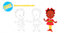 draw cute children book illustrations