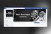 design social media post banner ad design