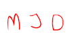 turn your initials into a drawing