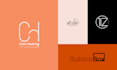 design 2 modern minimalist timeless logo design for you