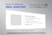 design professional email signature design