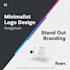 design a minimalist logo and brand identity