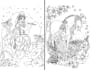 illustrate fantasy coloring pages or book for you