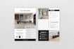 create a minimalist media kit and corporate flyer design