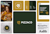 design professional minimalist business logo, branding kit and brand identity