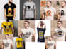 create vintage, retro, distressed t shirt design
