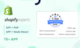 build custom public or private shopify apps