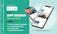 design a modern mobile app UI UX in figma