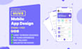 create stunning mobile app UI UX in figma or photoshop