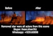 remove objects from video, vfx cleanup