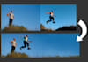 merge two photos into one
