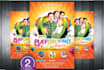 unique flyer brochure banner for kids