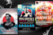 do party, club, hip hop, concert, boxing, motion event flyer