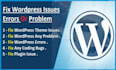 install wordpress or customize your wordpress website or fix issues