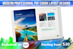 design a PDF ebook, book cover, lead magnet professionally