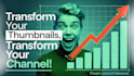 design 5 HD youtube thumbnails in 24 hours