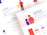 design landing page, homepage and website ui ux by figma