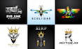design custom polygonal or geometric logo in 24hrs
