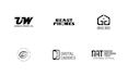 do professional flat minimalist logo design