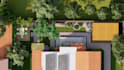 3d patio backyard landscape design