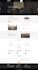 create website and mobile app design mockup
