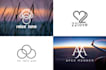do minimalist modern logo design for your business