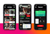 do mobile app ui design professional and creative