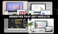 design and develop a complete professional website