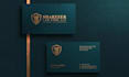 do luxury minimalist business card, logo and letterhead design