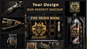 create a premium 3d metallic gold logo in 24 hours