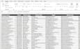 transcribe the product catalog or PDF into editable excel