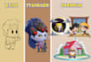 design a cartoon or comic character  and illustration